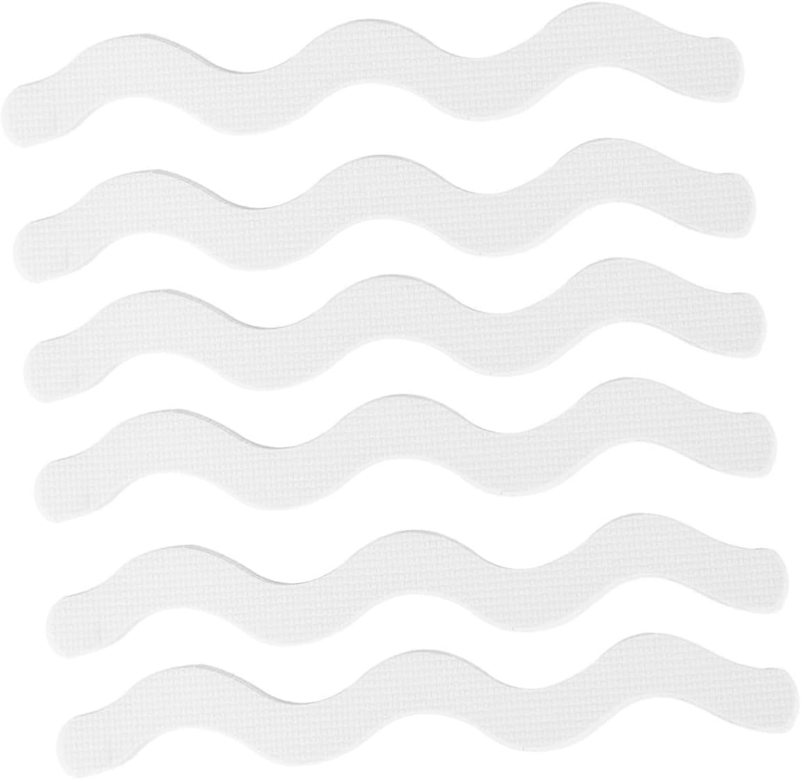 IWOWHERO Non-Slip Wavy Bathtape Sticker for Bathroom