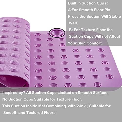 Yanzifly Non-Slip Bathtub Mat