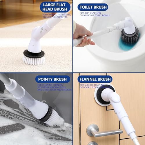 Efficient Electric Scrubber for Fast Cleaning at Home