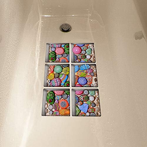 AILEGOU 3D Non-Slip Bathtub Sticker