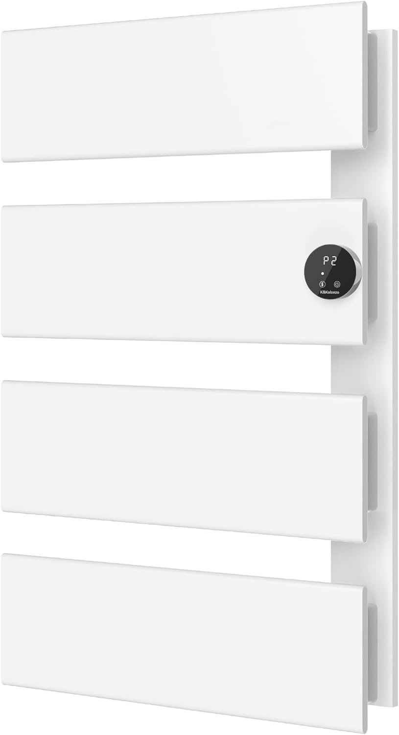 KKalonzo Electric Towel Warmer Dries Better Faster and Warmer White