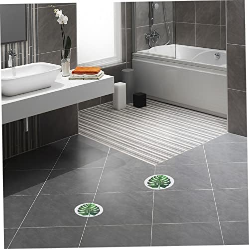 Adorable Leaf Slip bathtub decal
