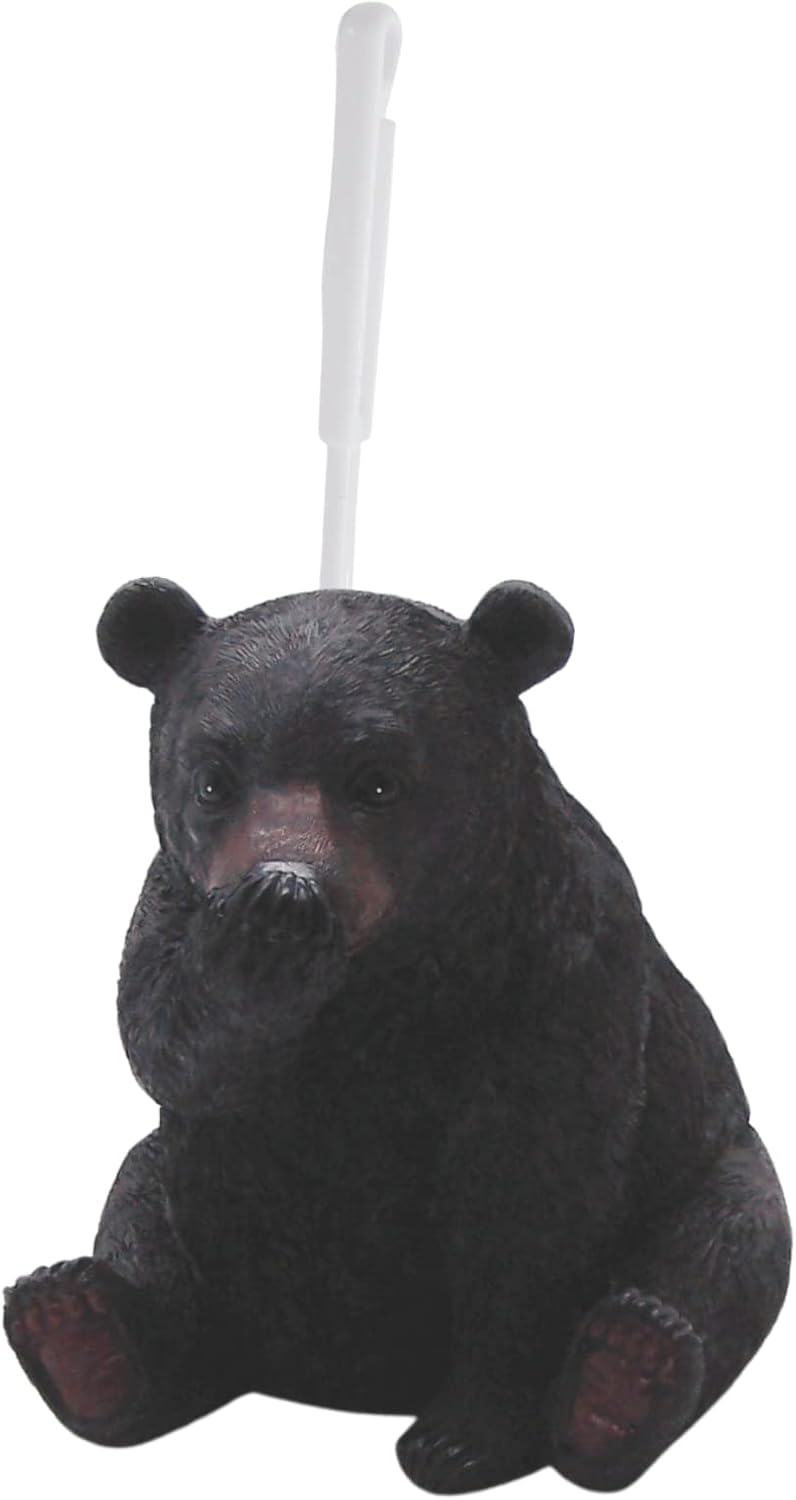 Sitting Stinky Bear Toilet Brush Holder with Brush 825 Inches