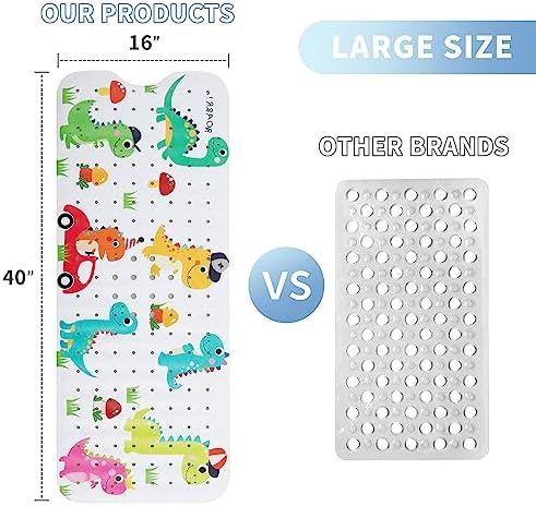 TIMEOUTS Bath Mat for Kids