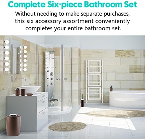 Papillon 6-Piece Bathroom Organization Set