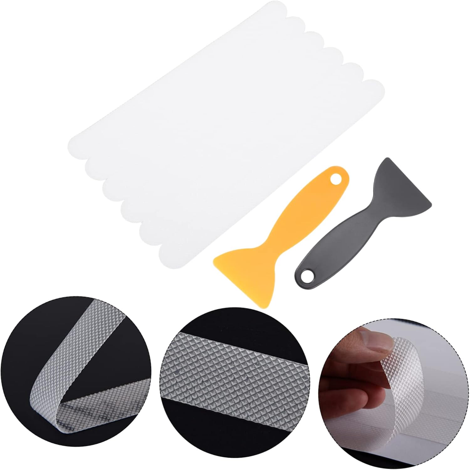 Non-Slip Bath Sticker Set for Safety