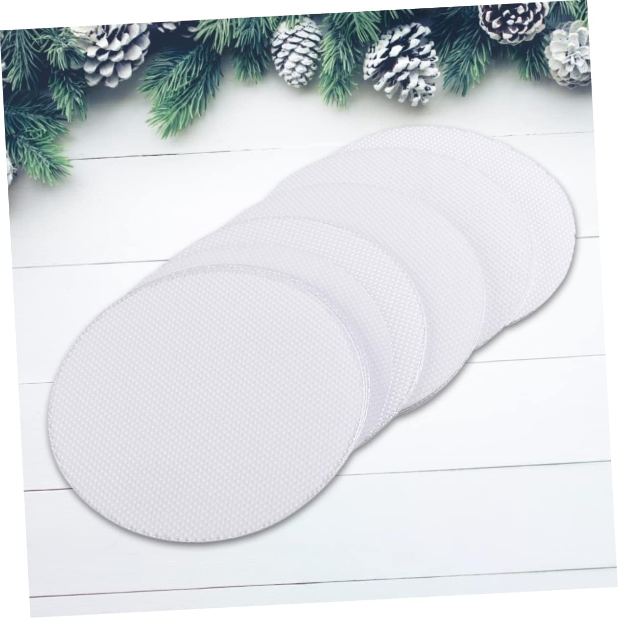 Bathroom Stickers Non-Slip Mats for Bathtub 40pcs Peva Round Mats