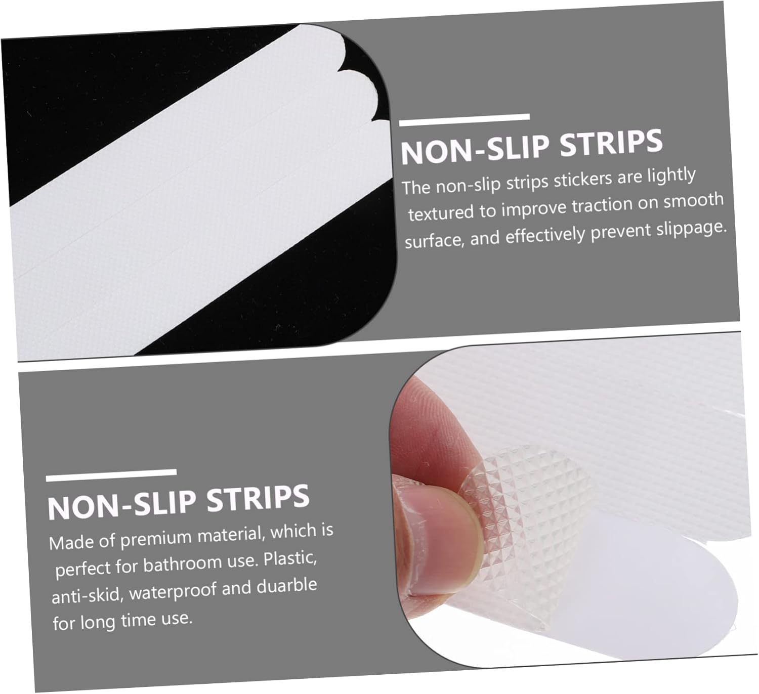 Perfect Non-Slip Bath Strips for Safety