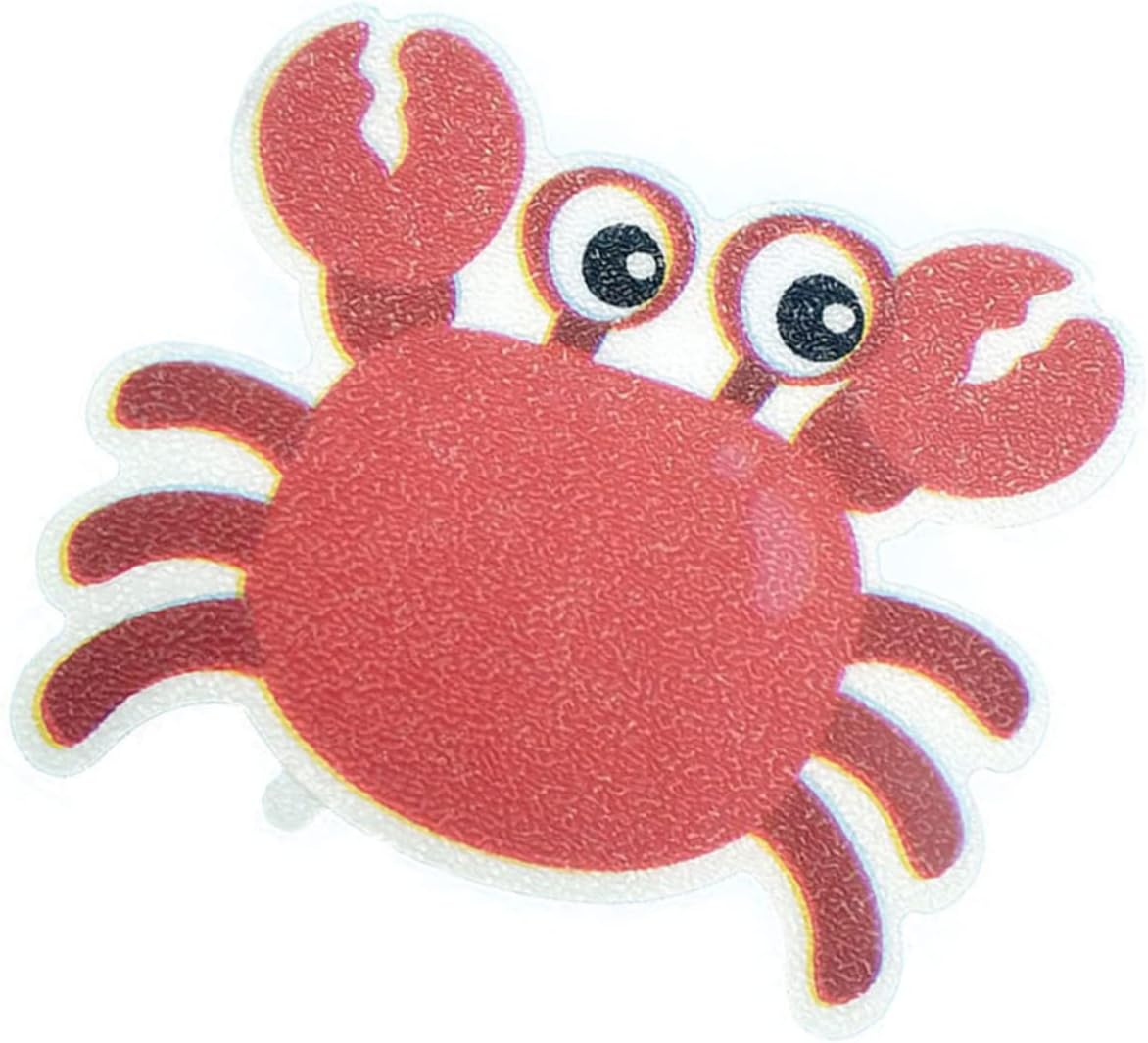 Safe Durable Adhesive Bathtub Decals for Kids - Non-Slip Frosted Stickers
