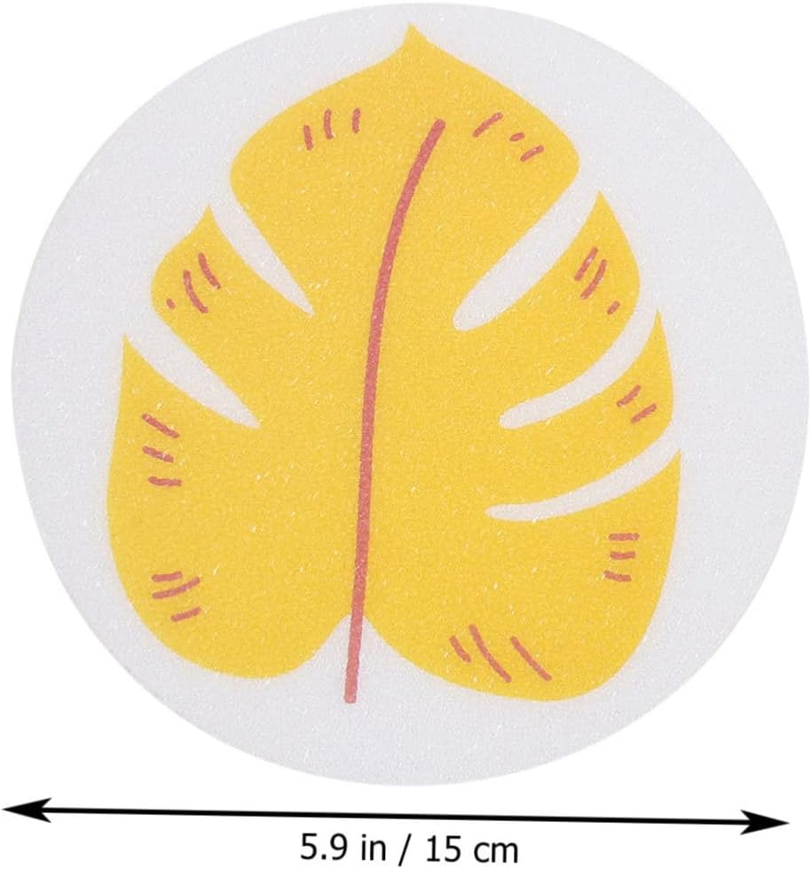 Fun Leaf Bathtub Sticker Set for Boys Girls