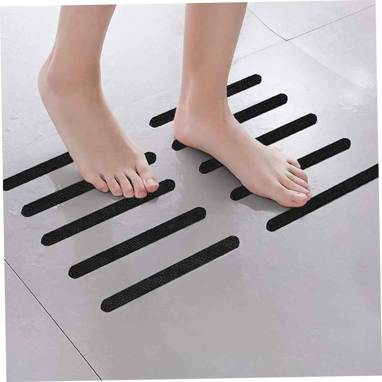73pc Non-Slip Self-Adhesive Shower Strips for Bathroom