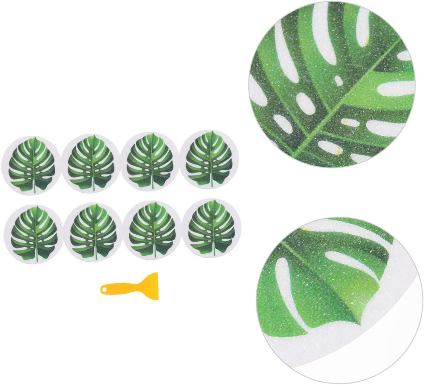 Tame Slip with Peva Leaf Sticker for Bathtub Safety