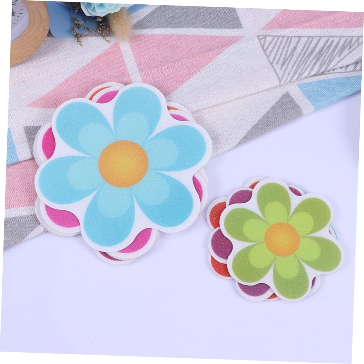 Anti-Slip Bath Mat Sticker Set for Safe Bathroom Use