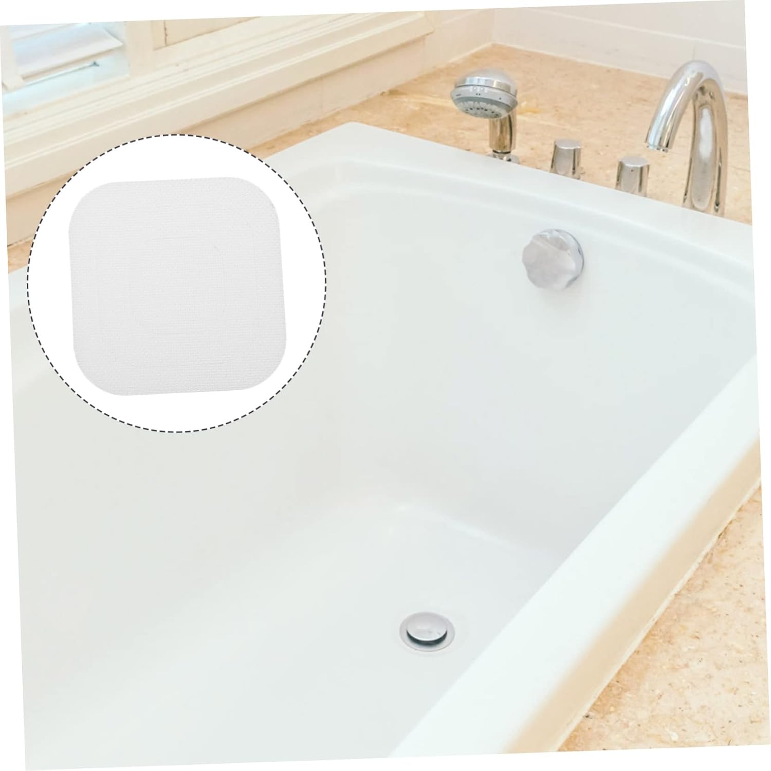 Cabilock 72 Pcs Safe Durable Bathroom Non-Slip Bathtub Stickers