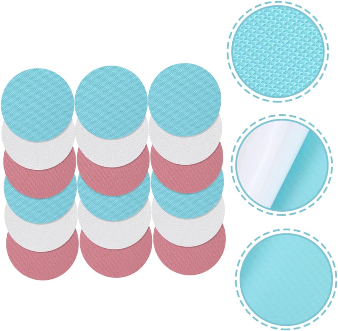 18Pcs Slip Shower Decals for Safe Bathroom Use