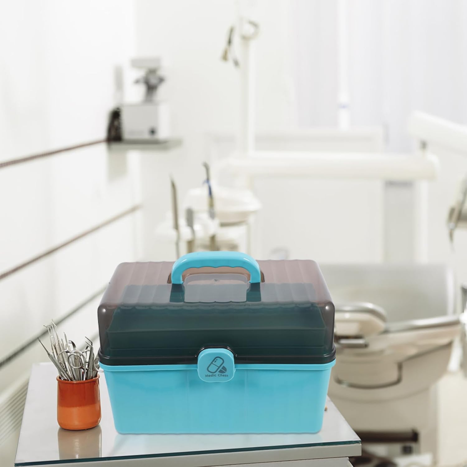 Perseoso Travel Emergency Medicine Storage Chest