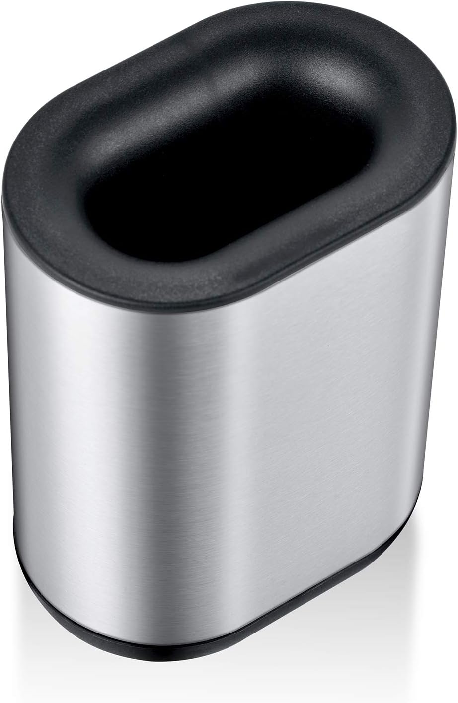 Modern Deluxe Freestanding Toilet Brush with Stainless Steel Holder