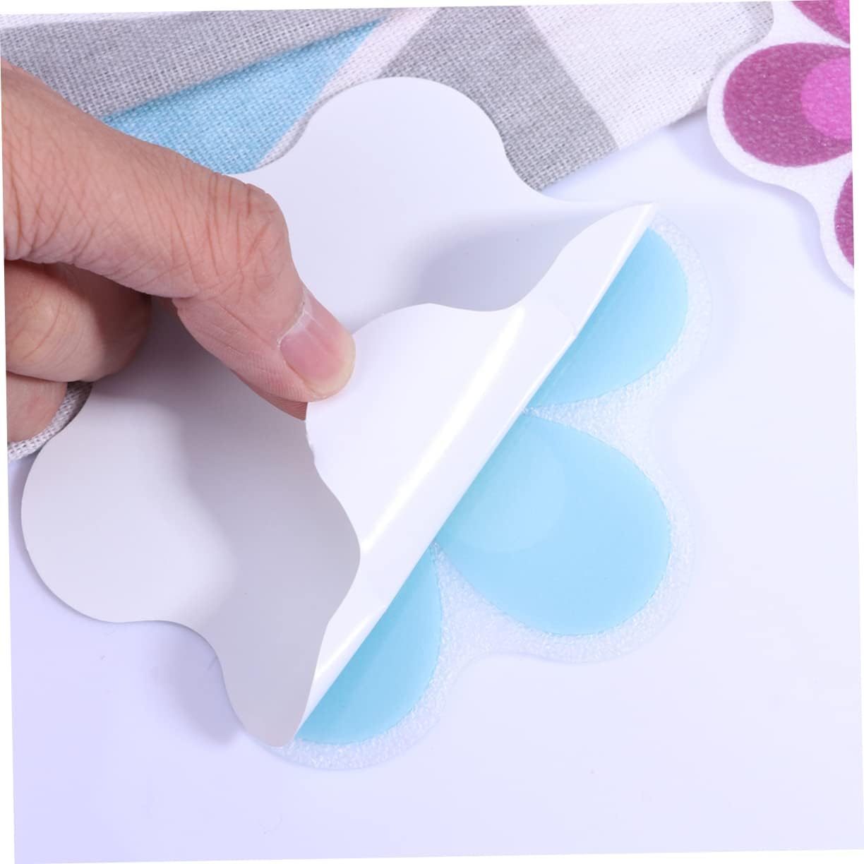 Anti-Slip Bath Mat Sticker Set for Safe Bathroom Use