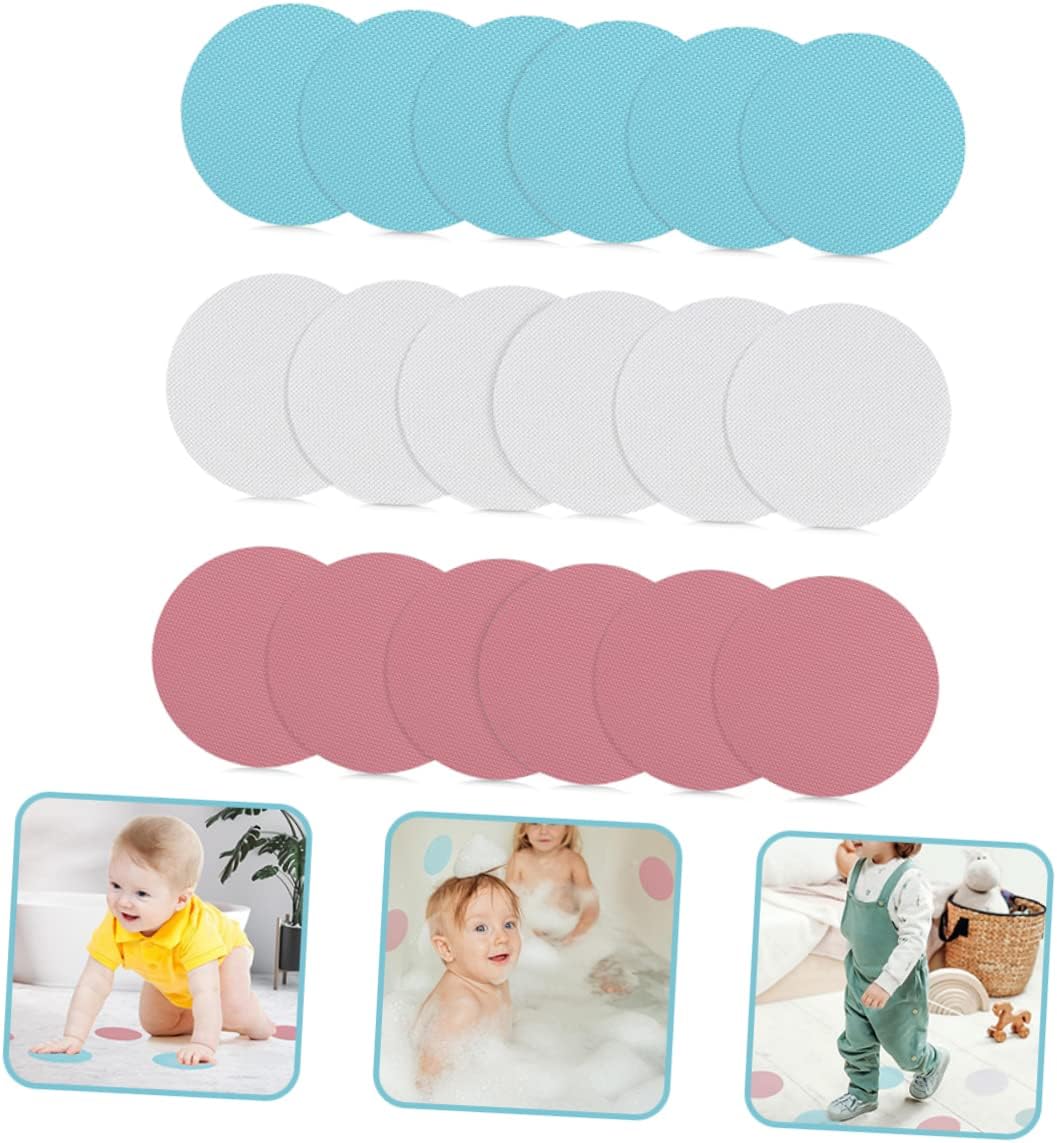 18Pcs Slip Shower Decals for Safe Bathroom Use