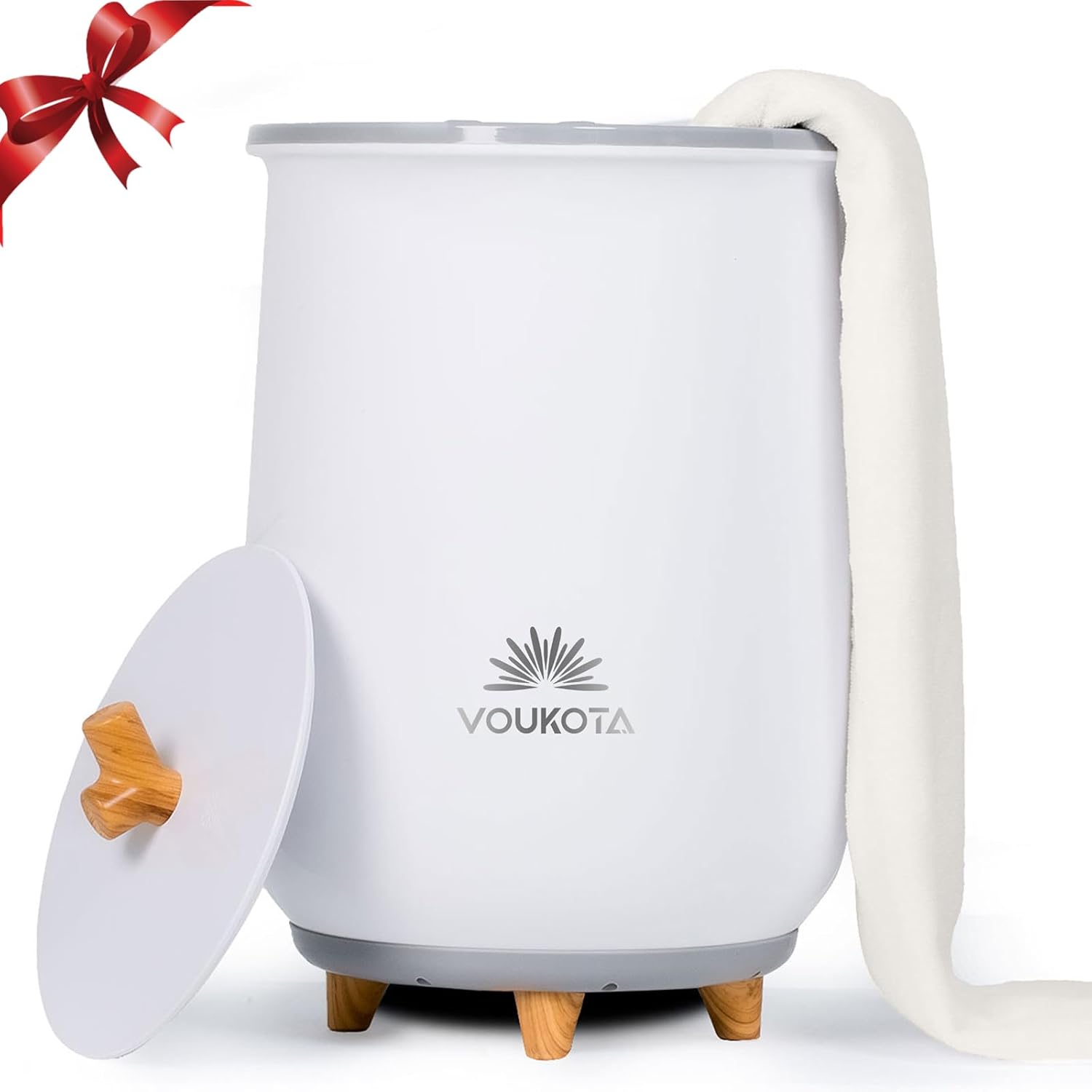 VOUKOTA20L Luxury Towel Warmer Bucket with Auto Shut Off Heat Timer