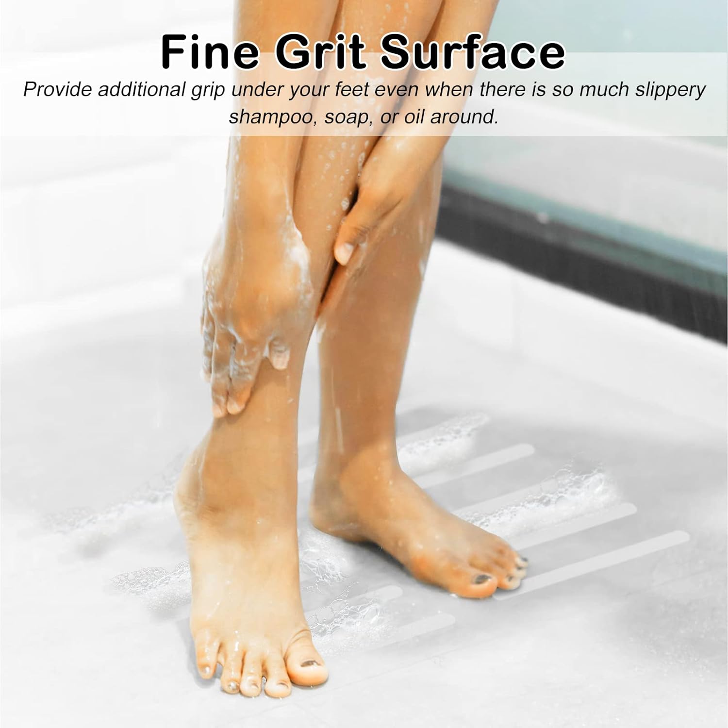 SX Bathtub Non-Slip Stickers 34 x 11 inches 12 pack