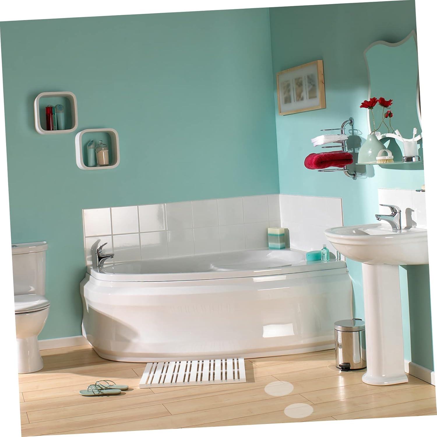 Premium Non-Slip Floor Stickers for Safety in Bathrooms Stairs
