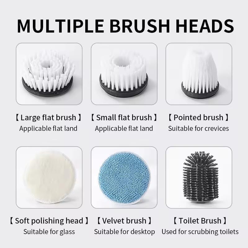 Efficient Electric Scrubber for Fast Cleaning at Home