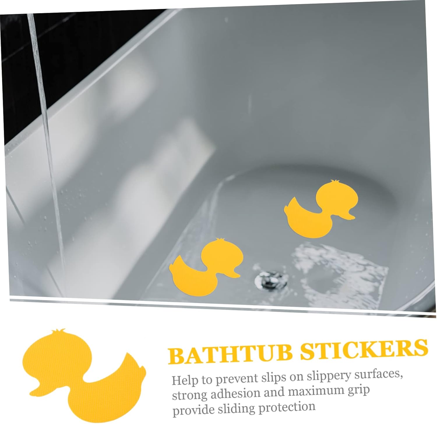 Ciieeo 1 Set Non Cartoon Bathtub Stickers for Boys and Girls