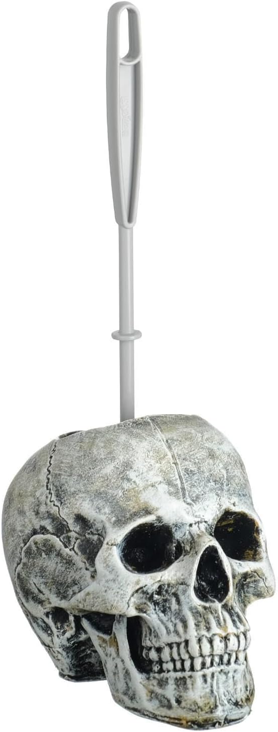 AEVVV Skull Toilet Brush Holder Modern Bathroom Accessory