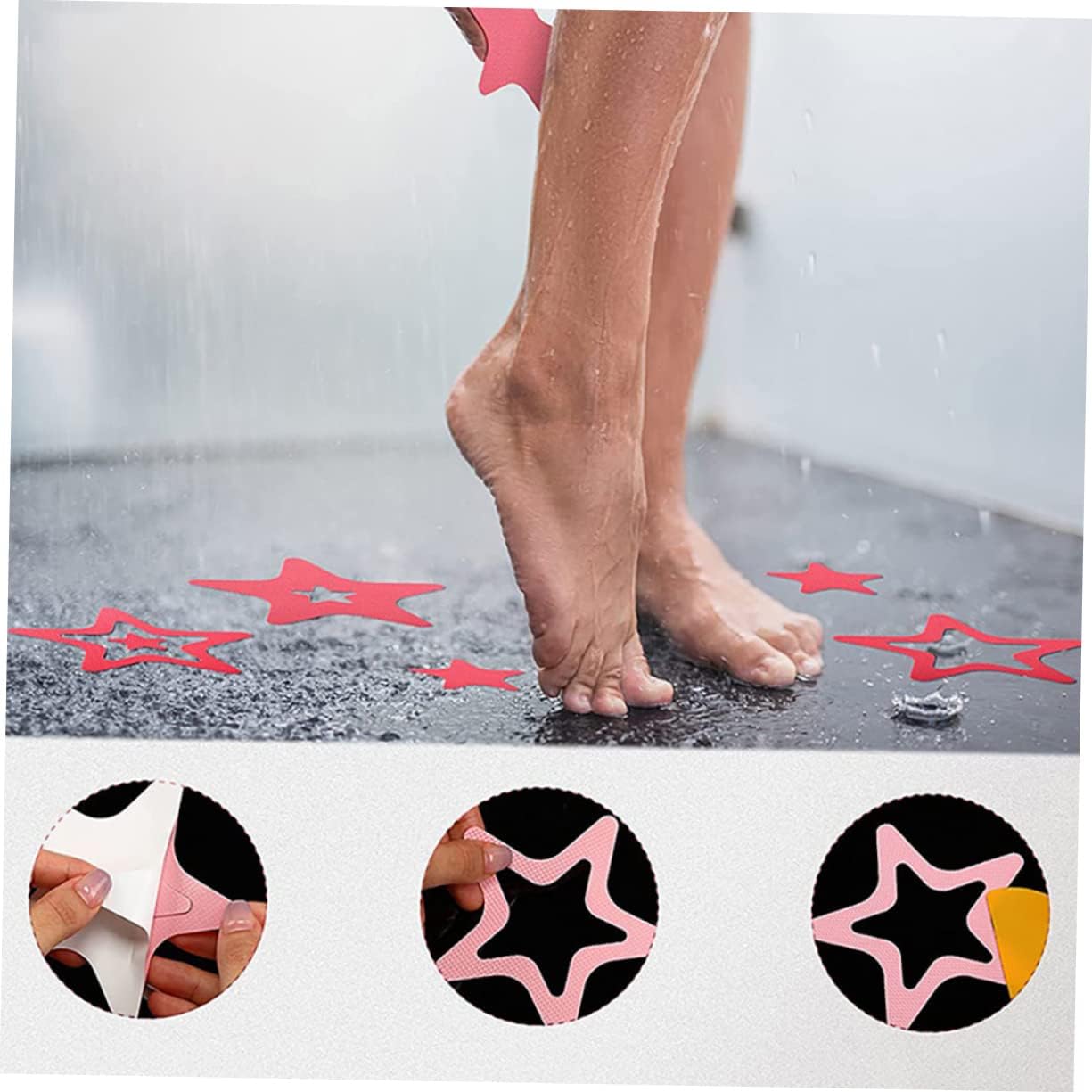 Sturdy Non-Slip Bathroom Stickers