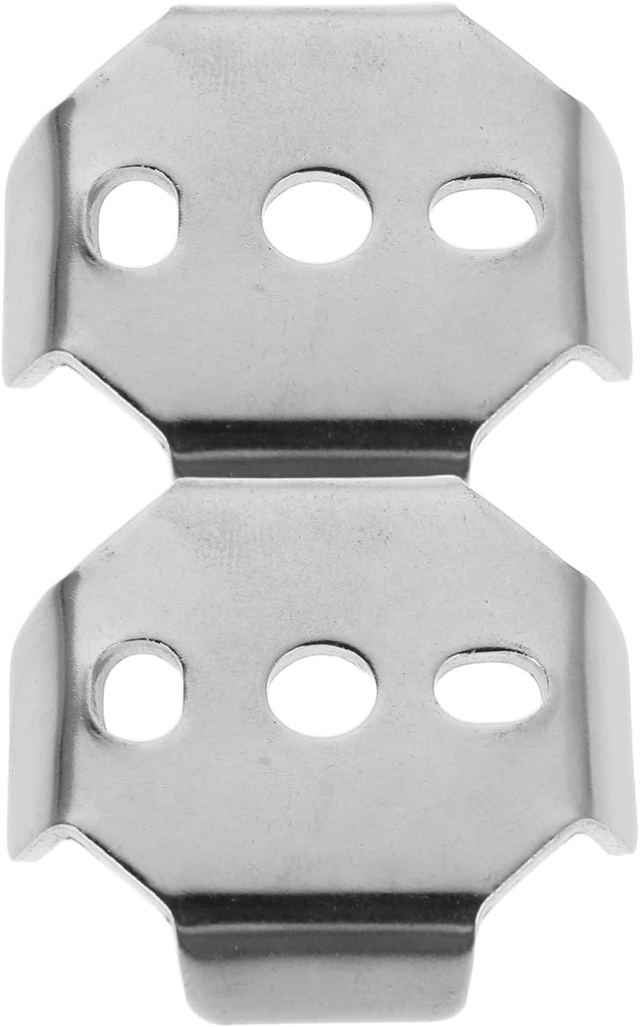 Amosfun 2-Piece Mounting Bracket for Bath Towel Rack and Toilet Holder
