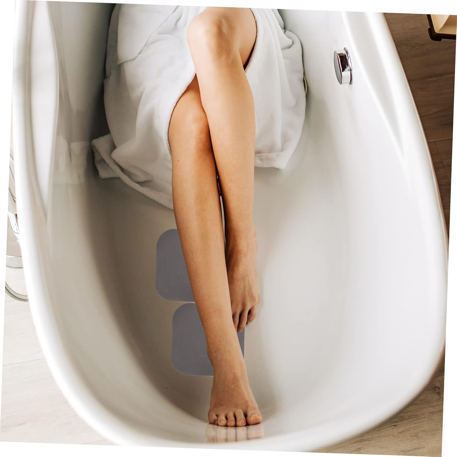 STOBAZA Peva Non-Slip Bathtub Stickers 20 Piece Set