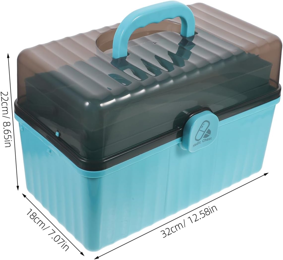 Perseoso Travel Emergency Medicine Storage Chest