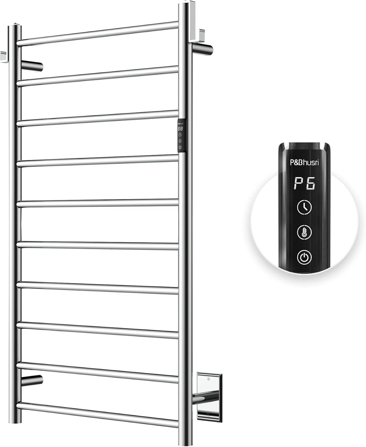 Stainless Steel Towel Warmer With Timer