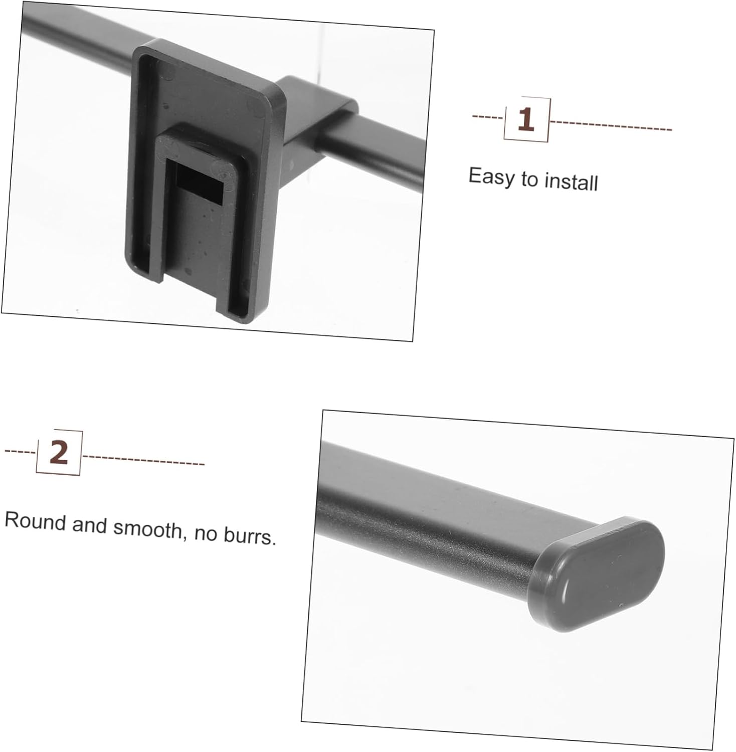 Ergonomic and Space-Saving Towel Rack