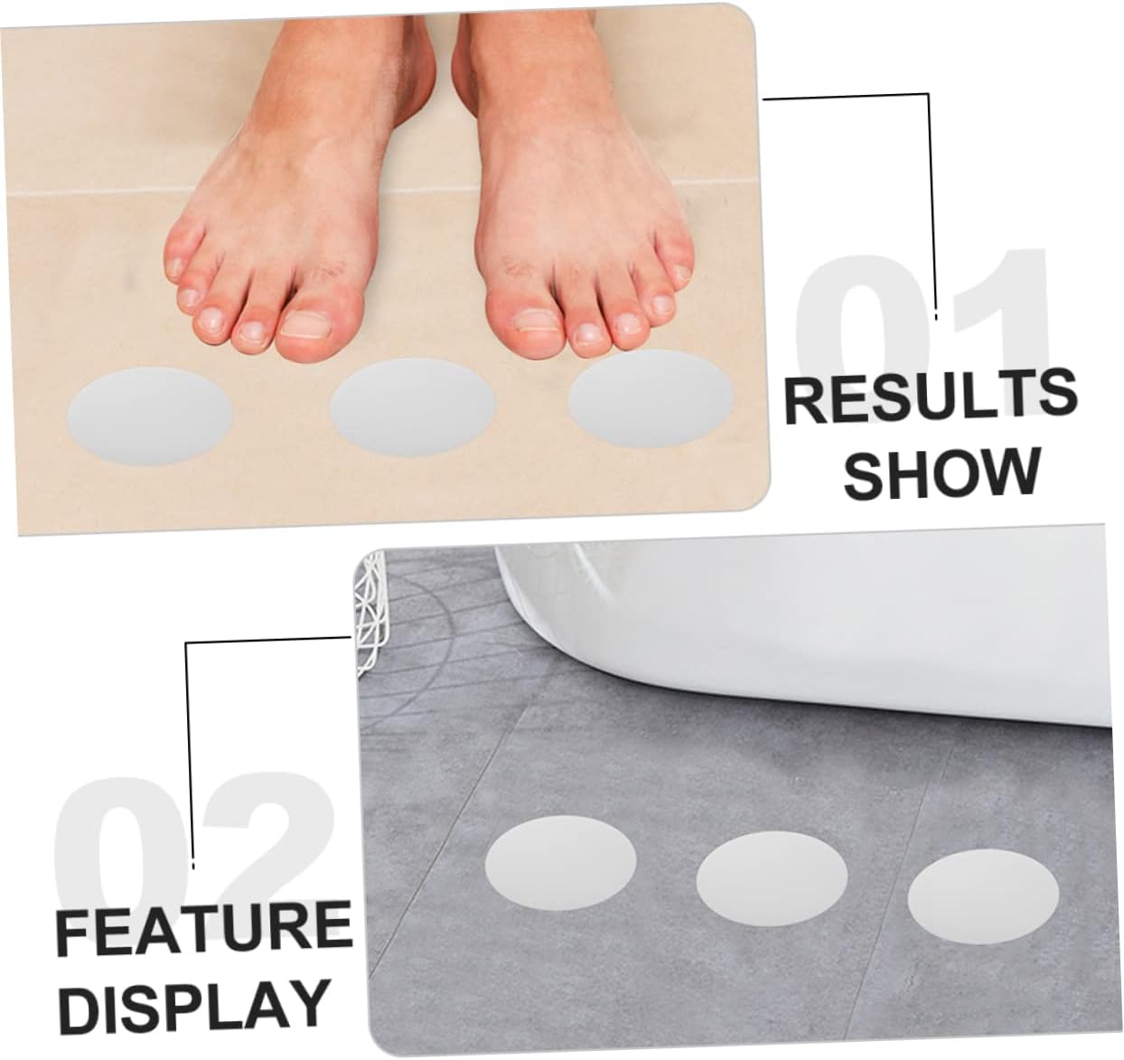 Stunning bathtub stickers