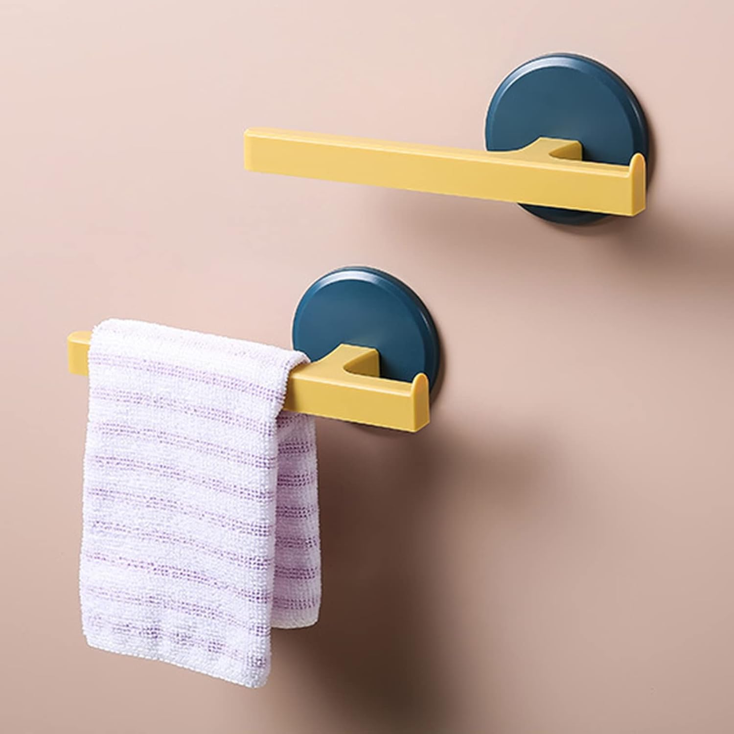 Wall-Mounted T-Shaped Towel Rack