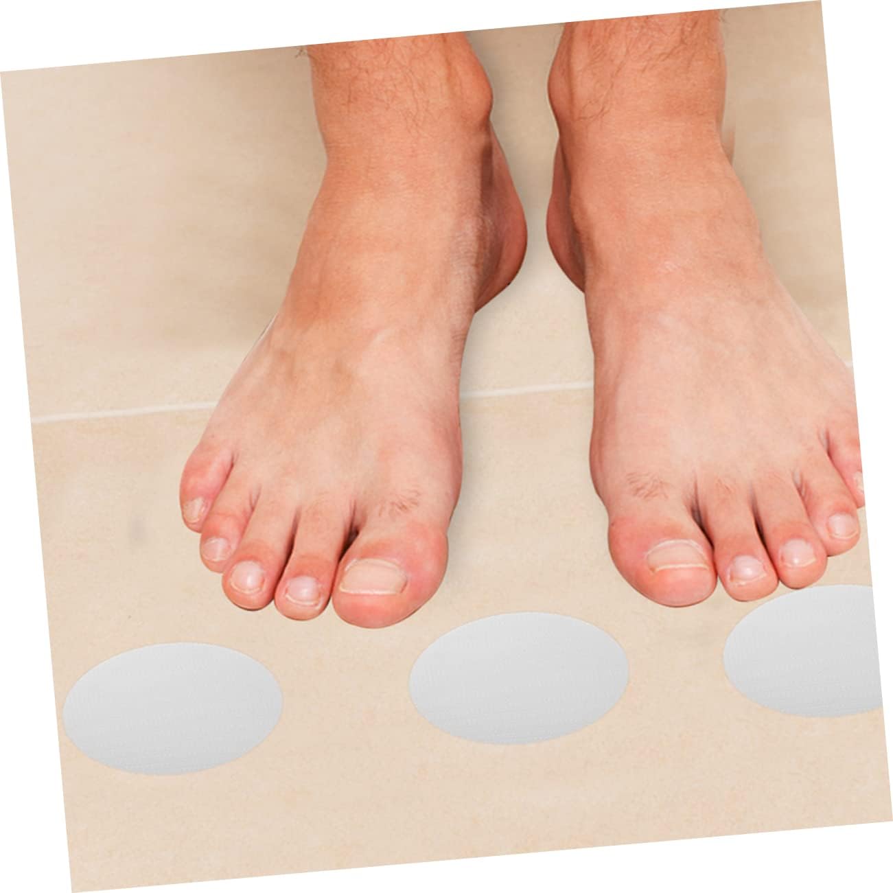 Slip-Resistant Bathroom Safety Stickers with Strong Adhesive Ensure Safe Bathtubs and Showers