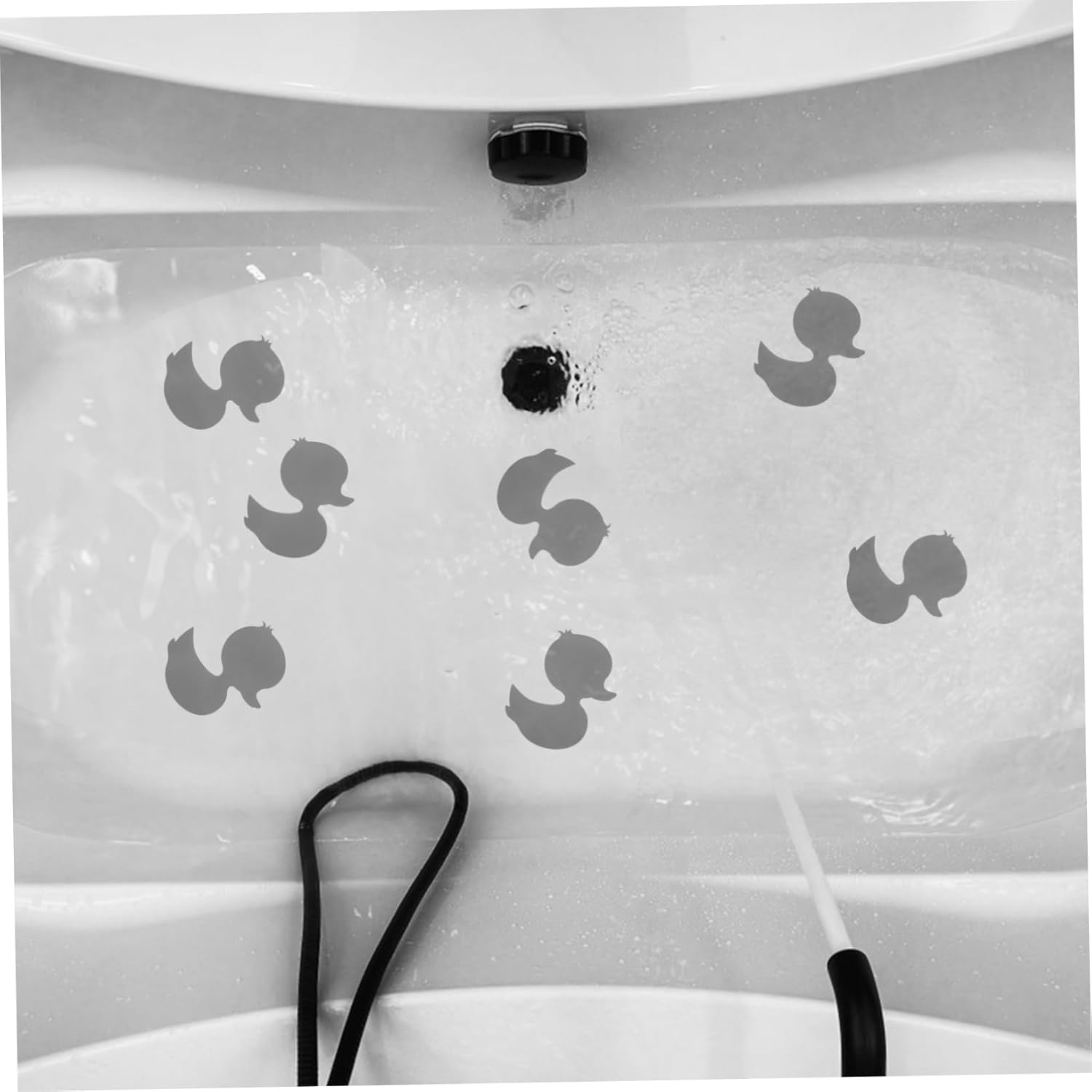 Wakauto 12-Piece Cartoon Non-Slip Bathtub Stickers for Kids