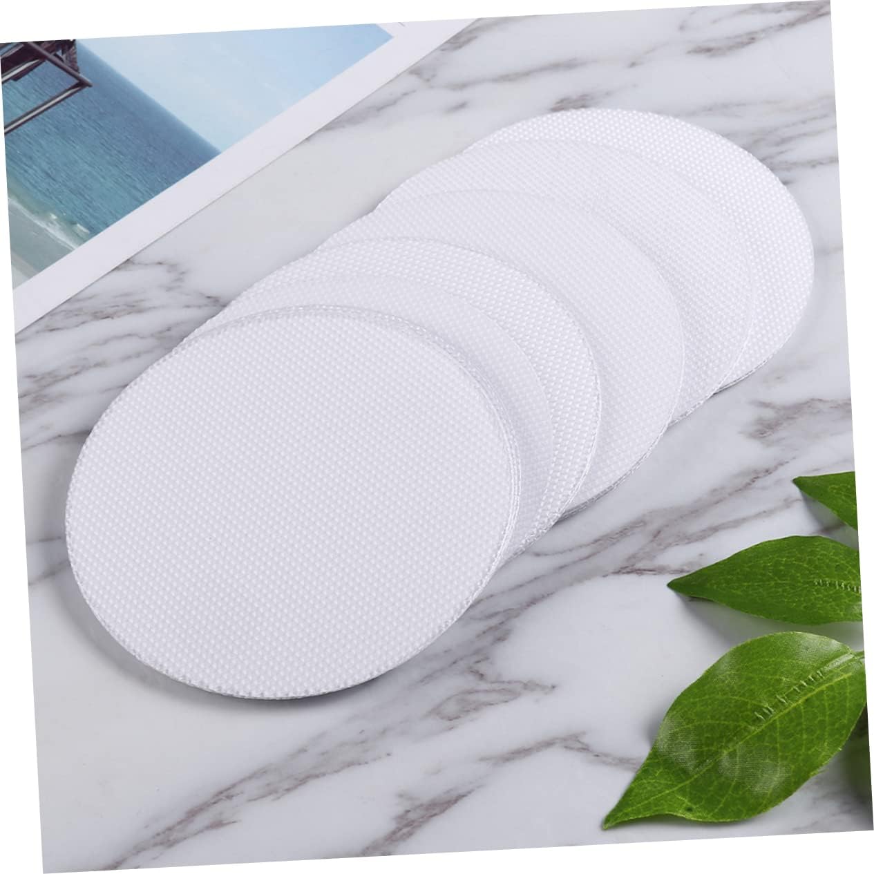 Bathroom Stickers Non-Slip Mats for Bathtub 40pcs Peva Round Mats