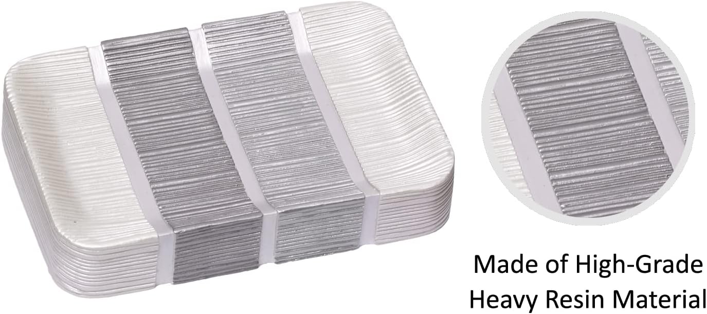 Zahari Home 4pc Modern Bathroom Accessory Set