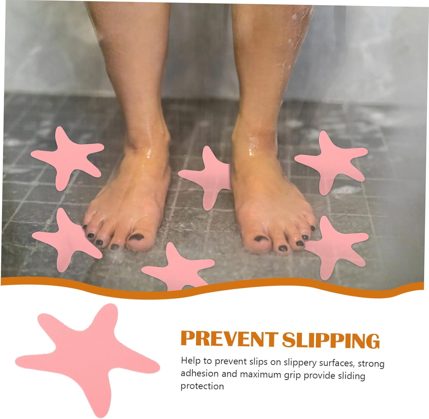 Anti-Slip Bath Stickers for Kids 24 pieces