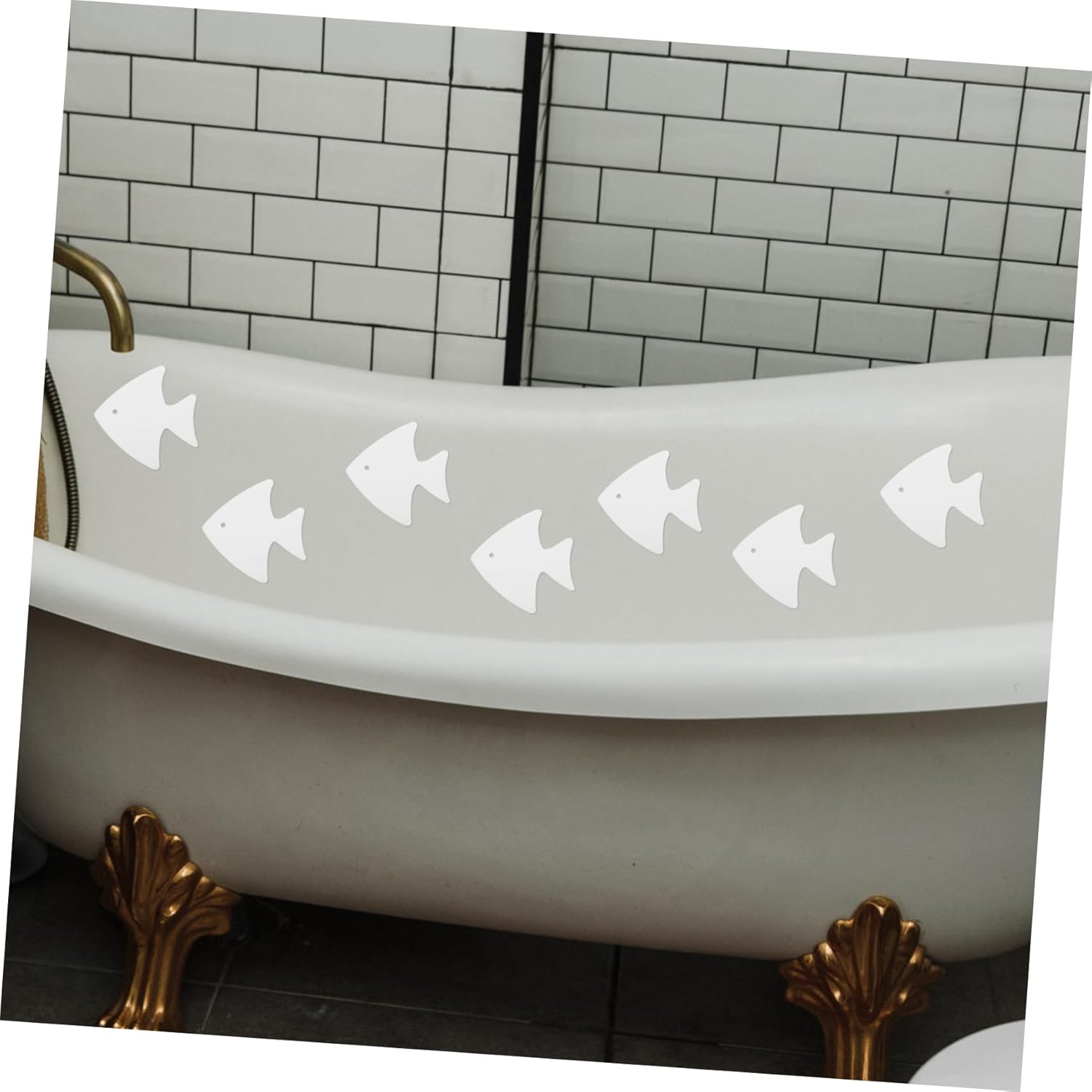 DECHOUS 12pcs Non-Slip Stickers for Bathtub and Shower