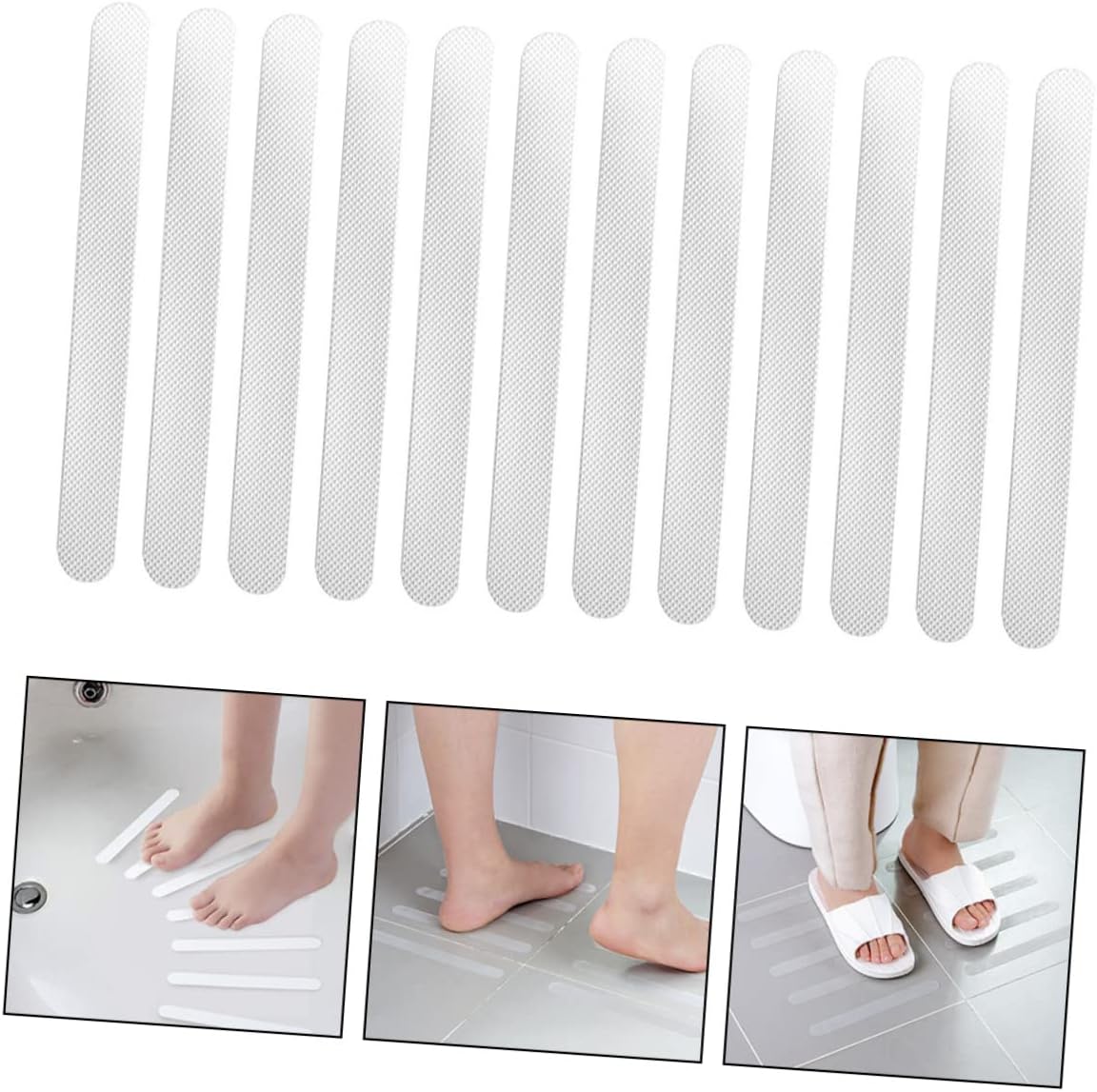 12-Piece Non-Slip Bath Sticker for bathtub safety