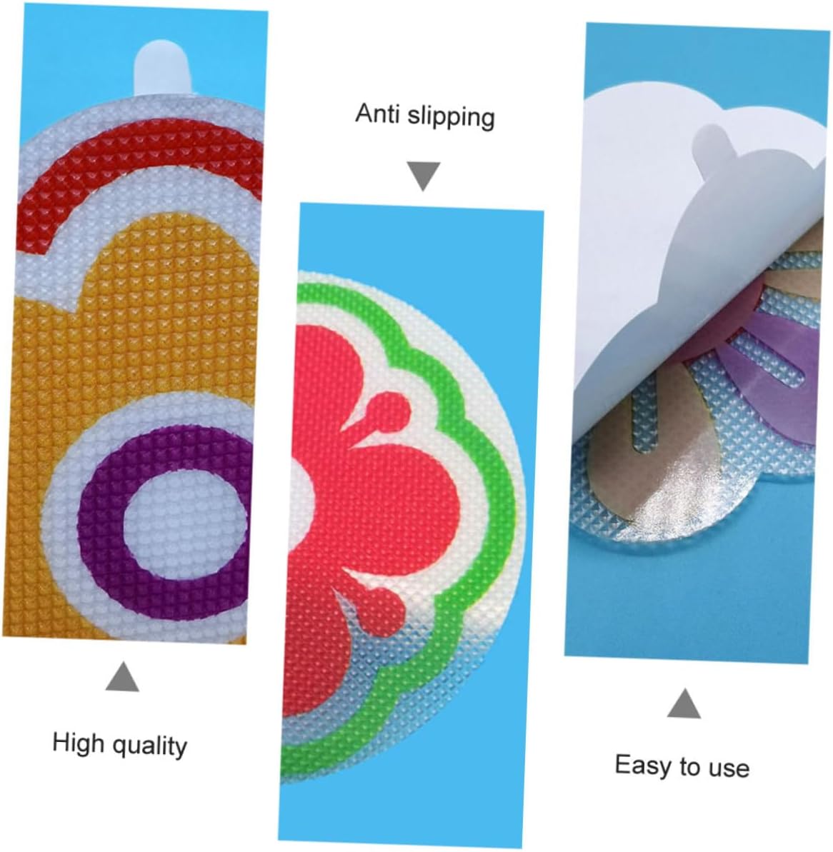 Non-Slip Frosted Bathtub Stickers for Home