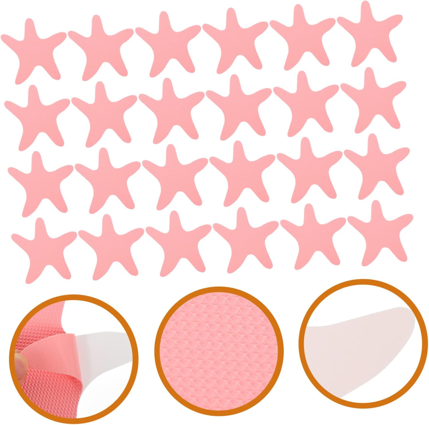 Anti-Slip Bath Stickers for Kids 24 pieces