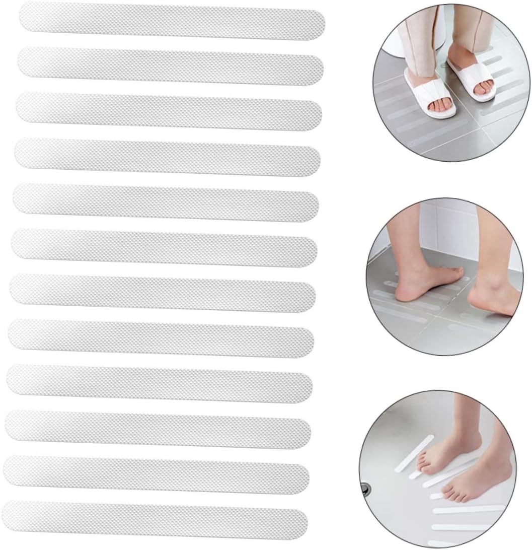 12-Piece Non-Slip Bath Sticker for bathtub safety