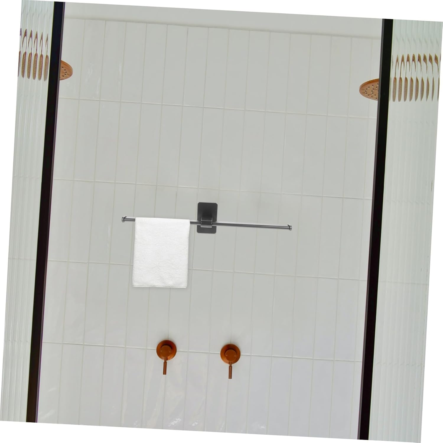 Ergonomic and Space-Saving Towel Rack