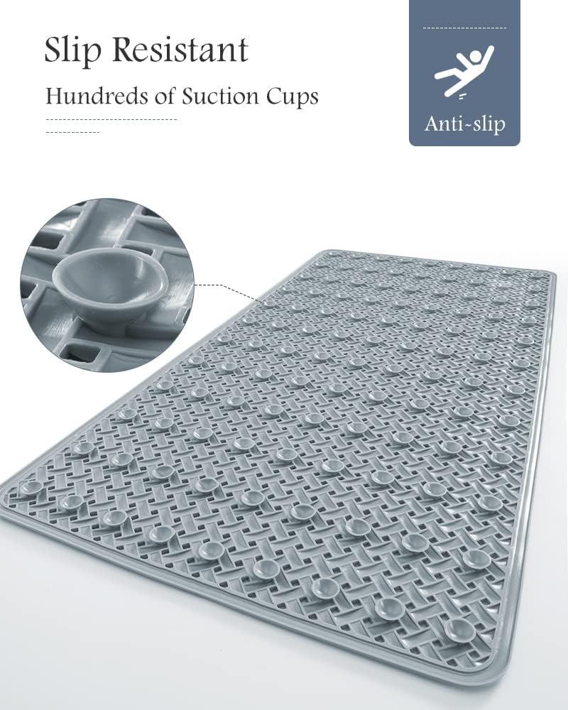 PADOOR Non Slip Bathtub Mat Machine Washable