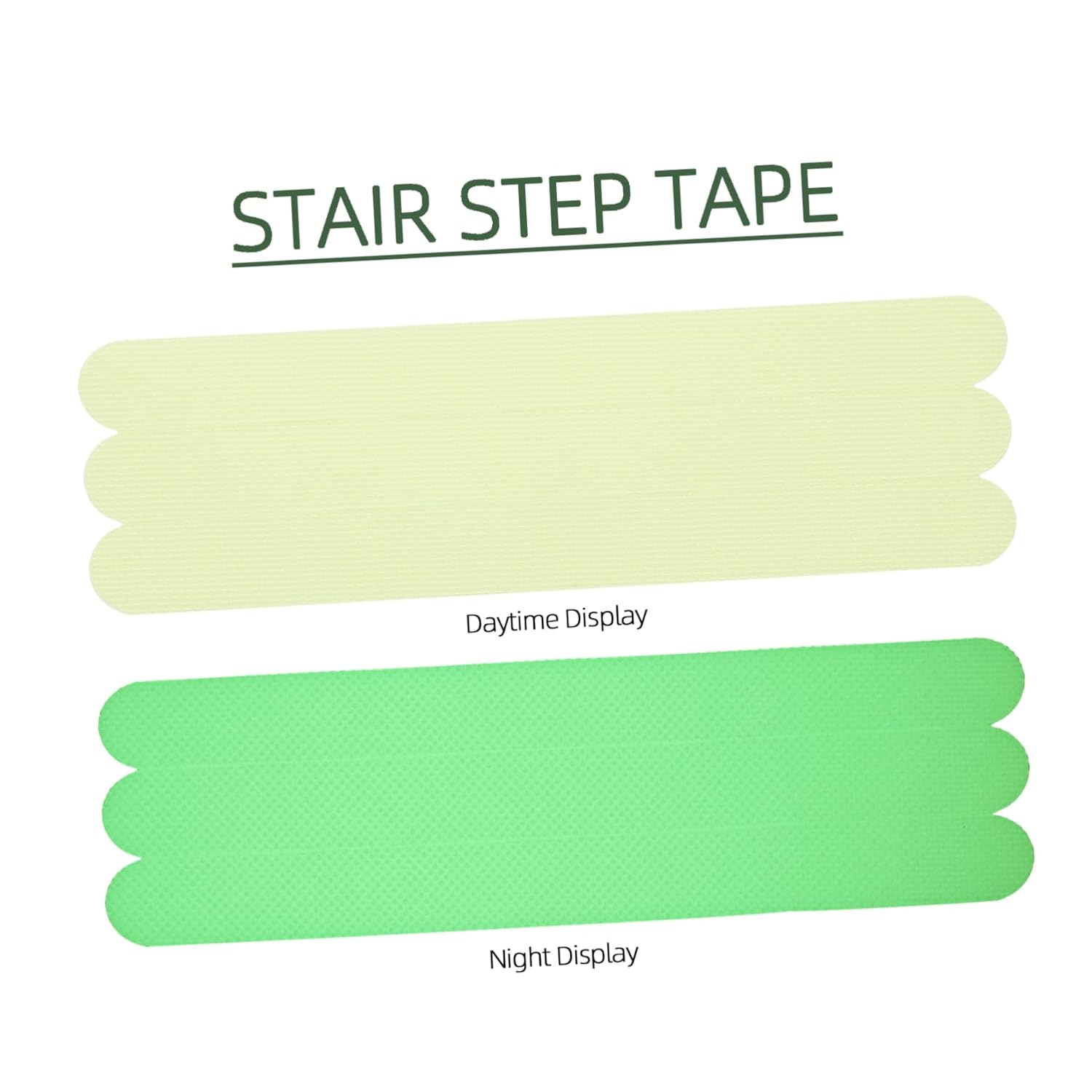 24-Piece Glow-in-the-Dark bathtub and stair safety stickers